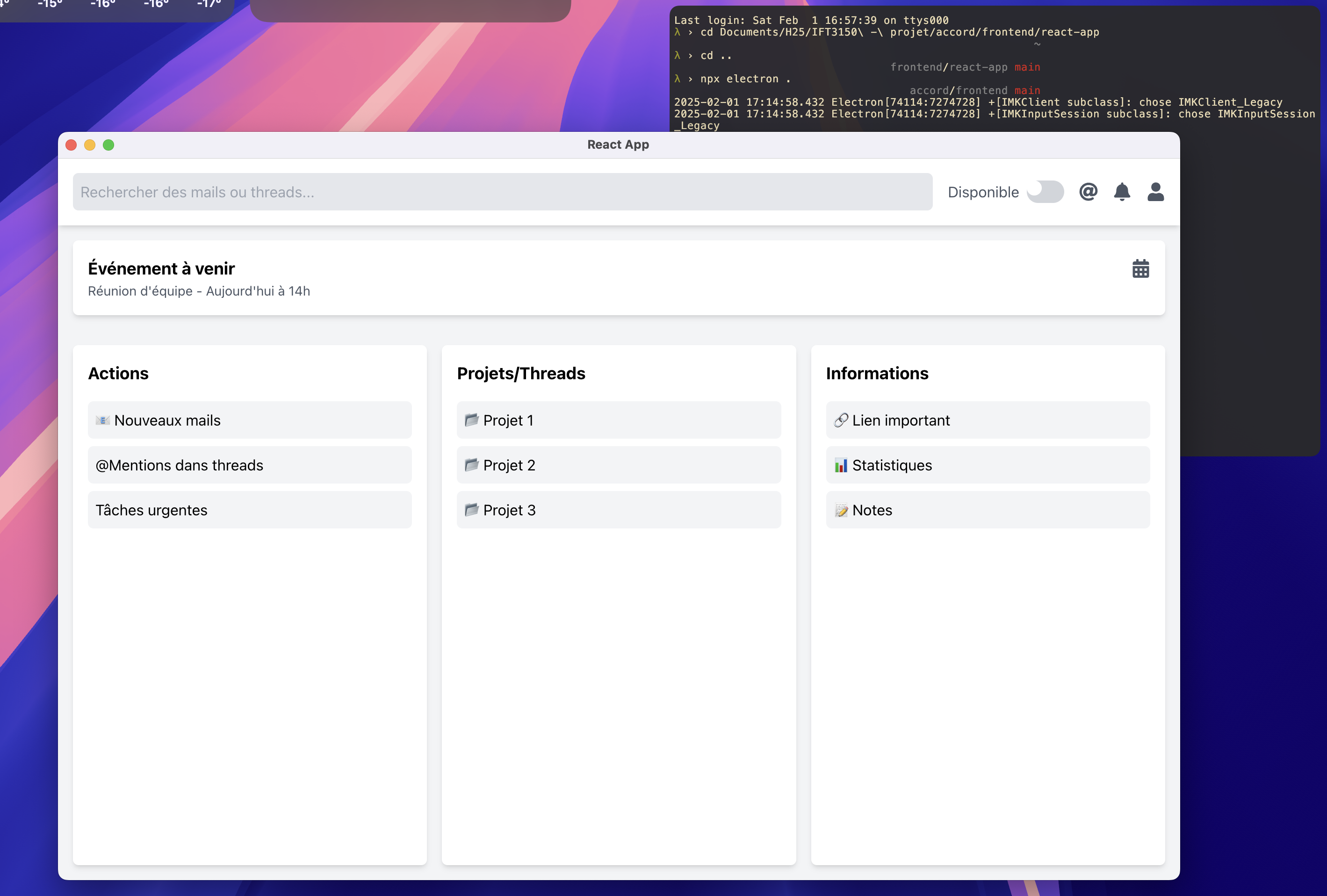 Prototype interactif